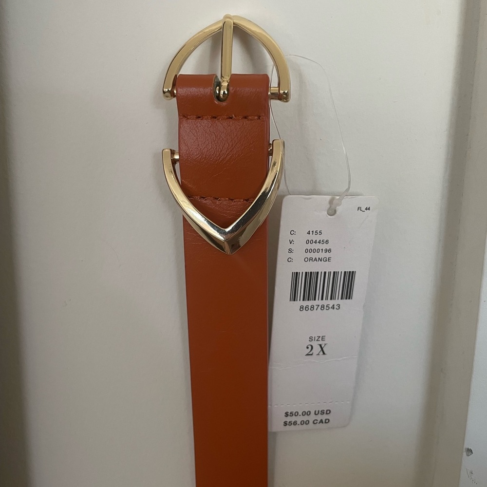 Maeve Double Buckle Triangle Belt